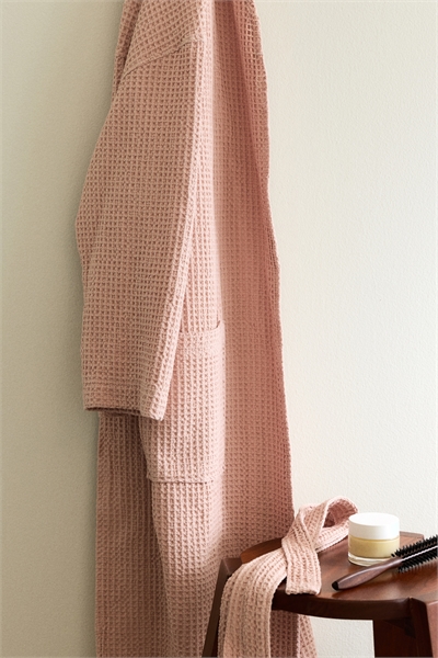 Халат с вафельной текстурой артикул 1314103005
