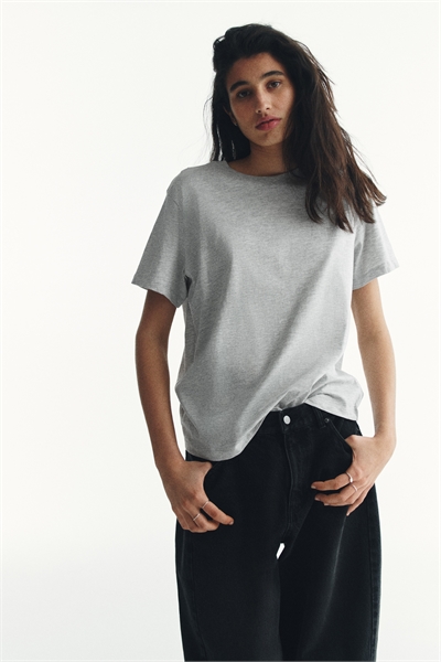 Хлопковая футболка артикул 0963662136