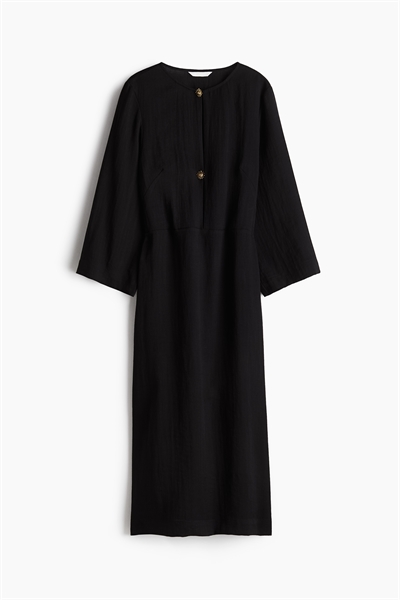 Платье-миди с длинными рукавами артикул 1271149001