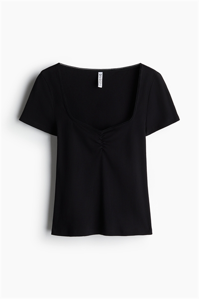 Футболка с отделкой пико артикул 1272517001