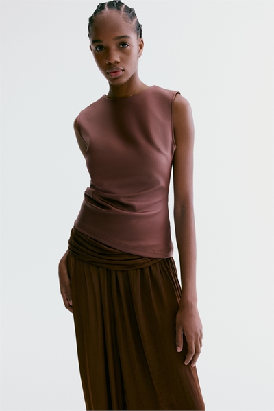 Топ из джерси с покрытием артикул 1344998001