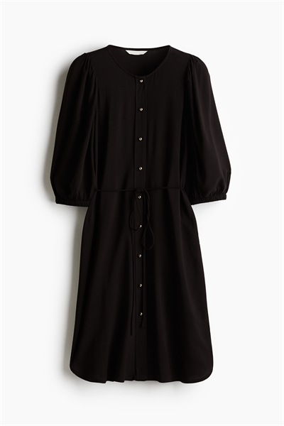 Платье с пышными рукавами артикул 1278378003