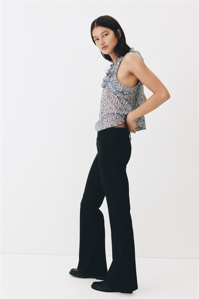 Брюки с расклешенными штанинами артикул 1332312001