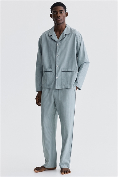 Хлопковая пижамная рубашка и нижние штанишки артикул 1318511001