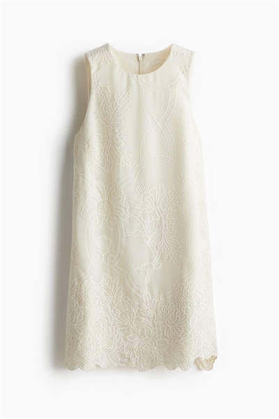 Платье-футляр с вышивкой артикул 1283253001