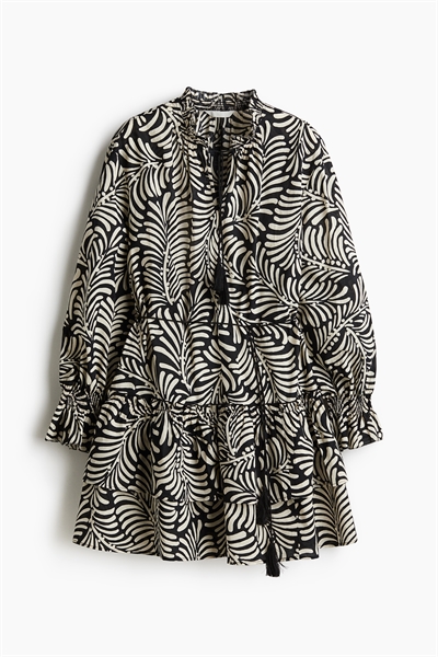 Платье с воланами и завязками артикул 1272818001