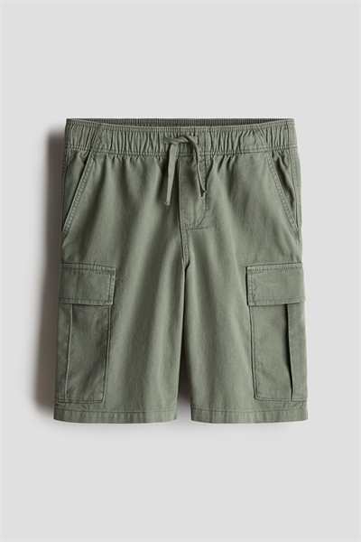 Шорты из саржи карго артикул 1273065002
