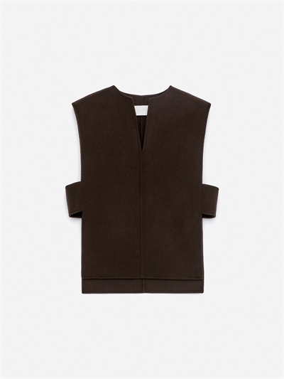 Двойной жилет из шерстяной смеси артикул 1299164002