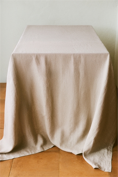 Льняная скатерть артикул 1310538002
