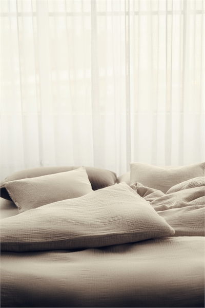 Муслиновое постельное белье для двуспальных/king-size кроватей артикул 0888322040