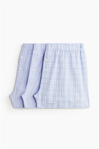 Хлопковые трусы боксеры, в наборе 3 шт. артикул 0662369145