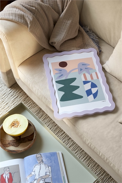 Волнистая деревянная рамка для фотографий артикул 1358018001