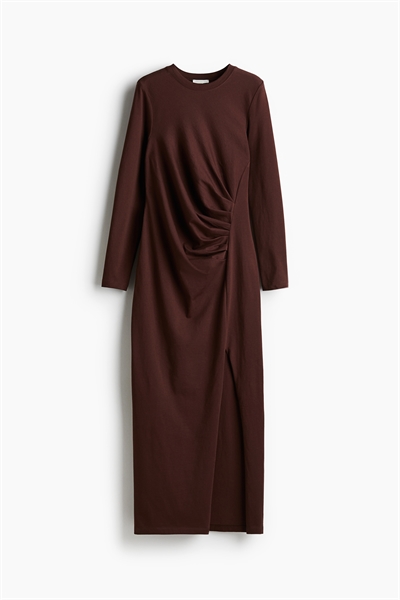 Драпированное платье артикул 1296846001