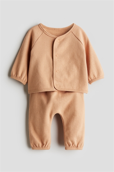 Комплект из 2 частей из супермягкого хлопкового джерси артикул 1275877002