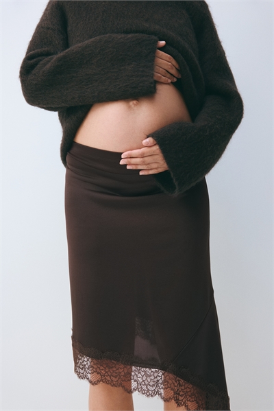 MAMA Асимметричная юбка артикул 1334104001