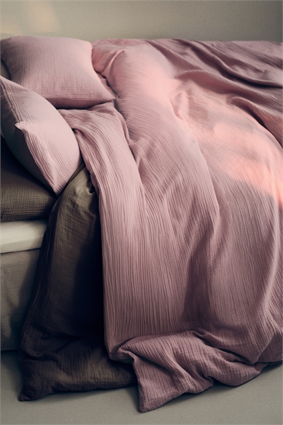 Муслиновое постельное белье для двуспальных/king-size кроватей артикул 0888322055