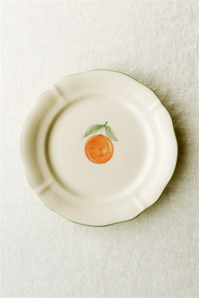 Стартовая тарелка из керамики с ручной росписью артикул 1292800008