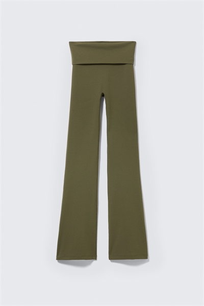 Колготки для йоги с расклешенной талией артикул 1318446003