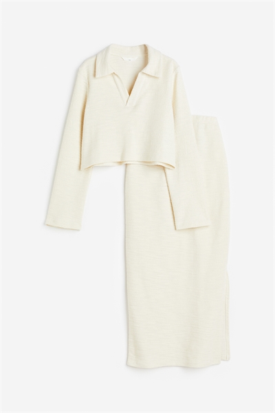 Комплект MAMA из двух частей - топа и юбки артикул 1116235001