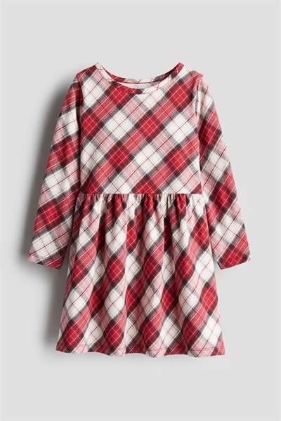 Хлопковое платье с принтом артикул 1245392012