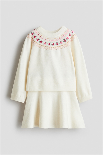 Комплект из 2 частей: джемпер и юбка артикул 1294360007