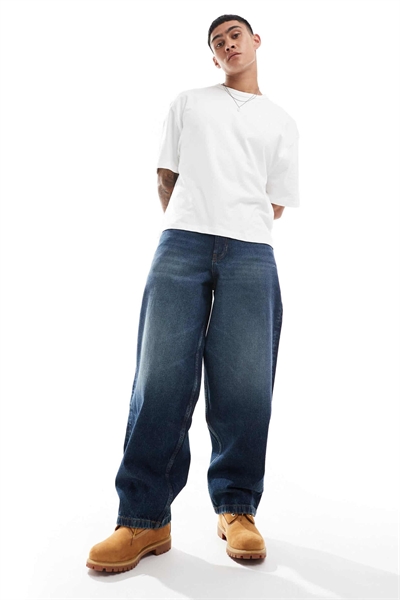 Широкие джинсы артикул 133442435