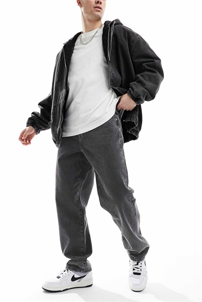 Джинсы-багги артикул 133567537