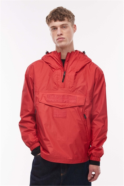 Анорак красного цвета артикул 153576401