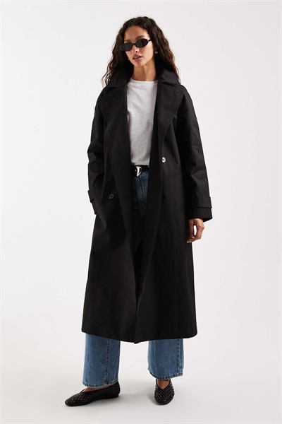 Длинный водоотталкивающий тренч артикул 151097609