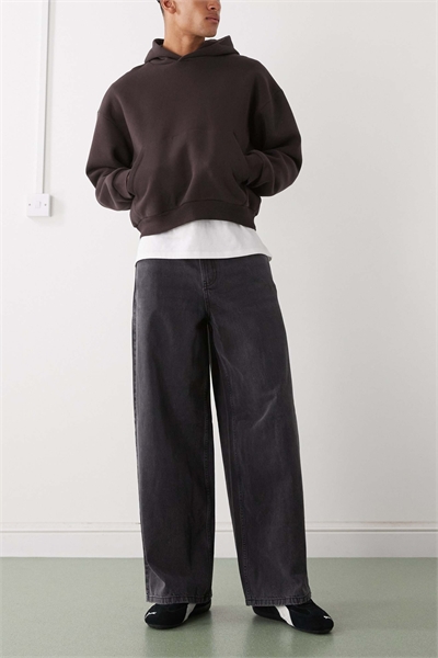 Джинсы X003 с широкими брючинами и средней посадкой артикул 148410113