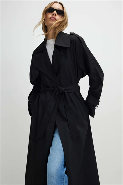 Длинный тренч артикул 156237110