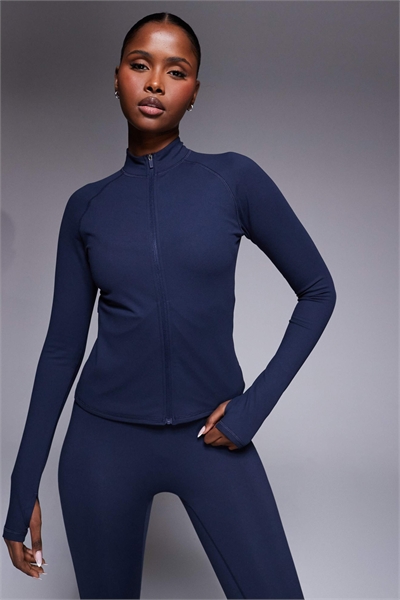 Длиннорукавная кофта Icon с мягкой текстурой и застежкой-молнией артикул 151738654