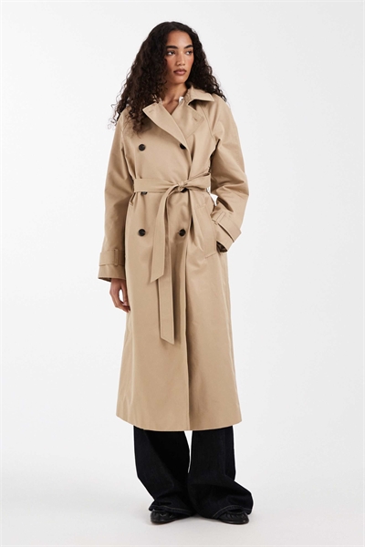 Длинный водоотталкивающий тренч ASOS Design для высоких артикул 154079645