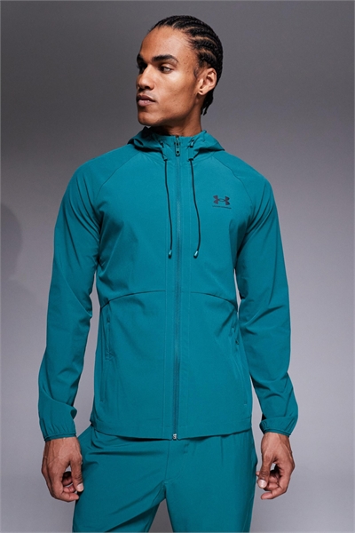 Плетеная куртка Vibe зеленого цвета артикул 153664728