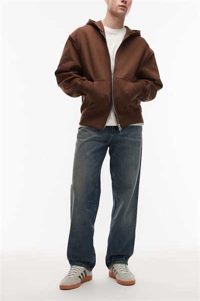 Джинсы Aaron Regular Tapered из денима артикул 153249901