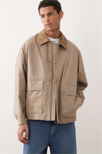 Детская куртка бежевого цвета артикул 150558034