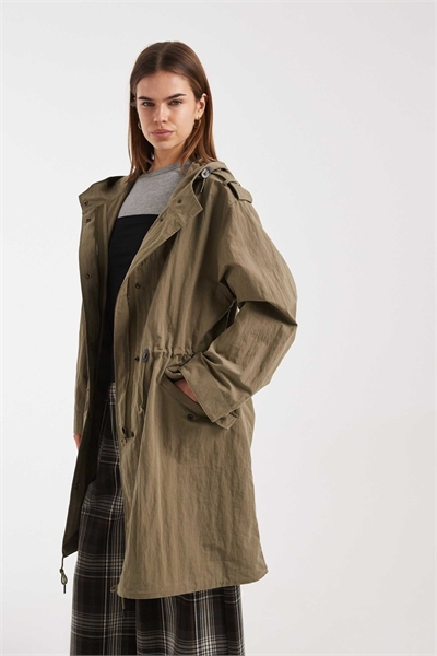 Парка свободного кроя артикул 152154862