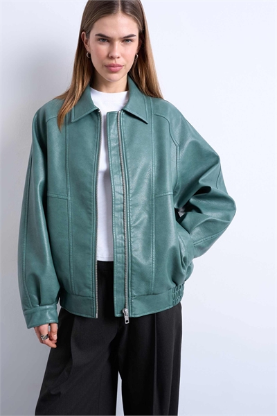 Куртка с застежкой-молнией по шву артикул 149594433