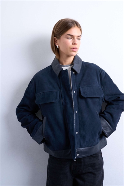 Куртка из натуральной замши премиум-класса артикул 147898841