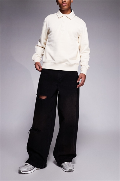 Широкие джинсы артикул 151187038