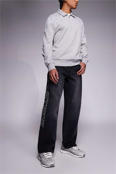 Широкие джинсы артикул 151187041