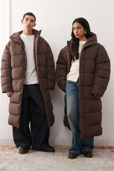 Универсальное пальто-пуховик макси артикул 142998983