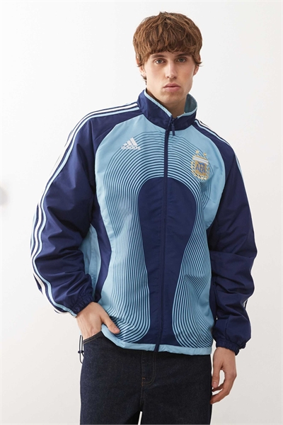 Adidas Football Argentina World Cup 26 выездная куртка темно-синего цвета артикул 150040393