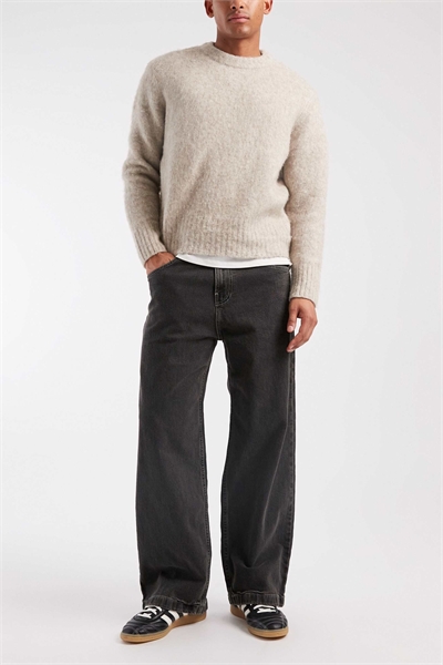 Джинсы с 5 карманами и очень свободным кроем артикул 153666039