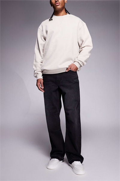 Джинсы свободного кроя артикул 151871322