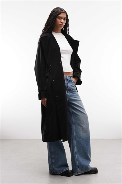 12620 Водонепроницаемый тренч с поясом и двойной застежкой артикул 153907351