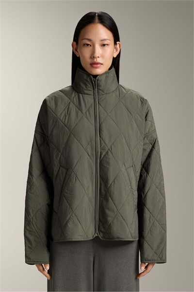 Водоотталкивающая куртка с набивкой из аэрогеля fellex® военно-зеленого цвета артикул 155513177