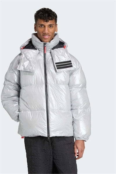 Куртка Adidas x moon boot с утеплителем, светло-серого цвета артикул 150575844