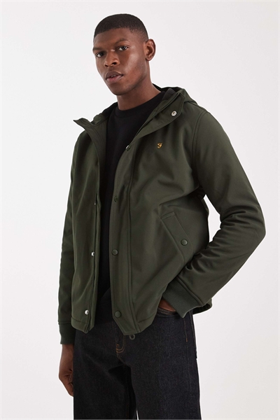 Куртка Brydon Softshell темно-зеленого цвета артикул 152468244