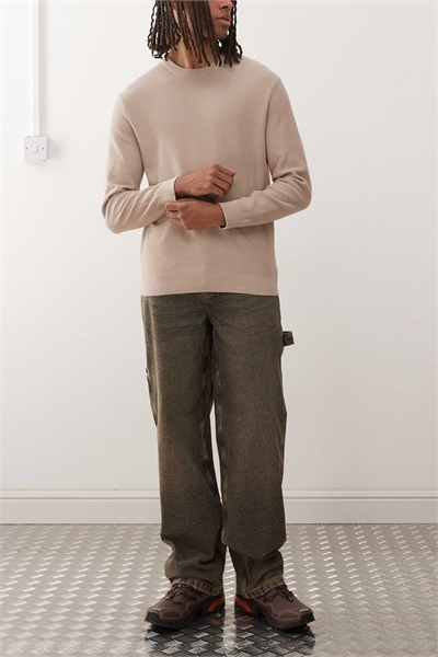 X011 — джинсы средней посадки в стиле «карпентер» артикул 148412183